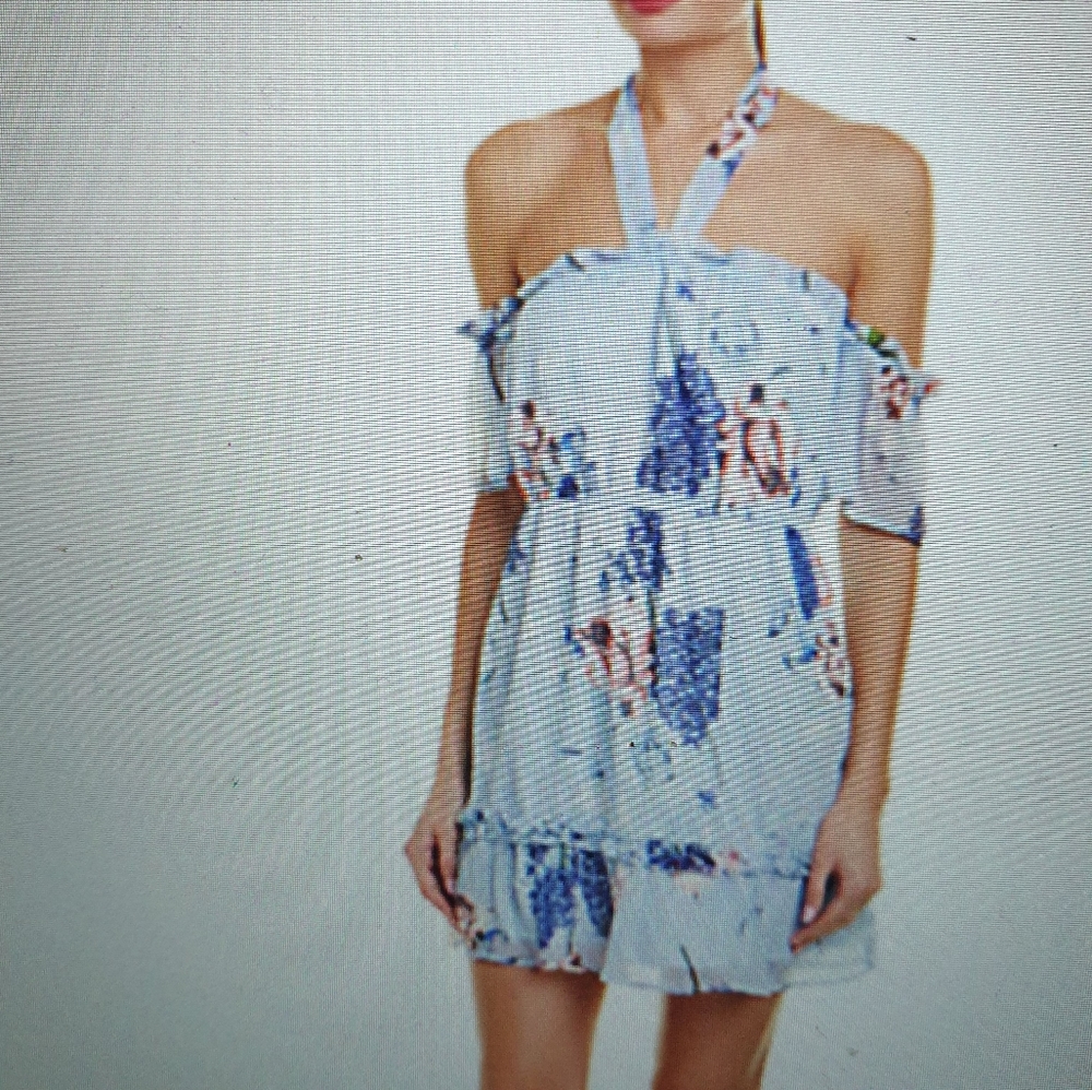 Harper Off-The-Shoulder A-Line Dress